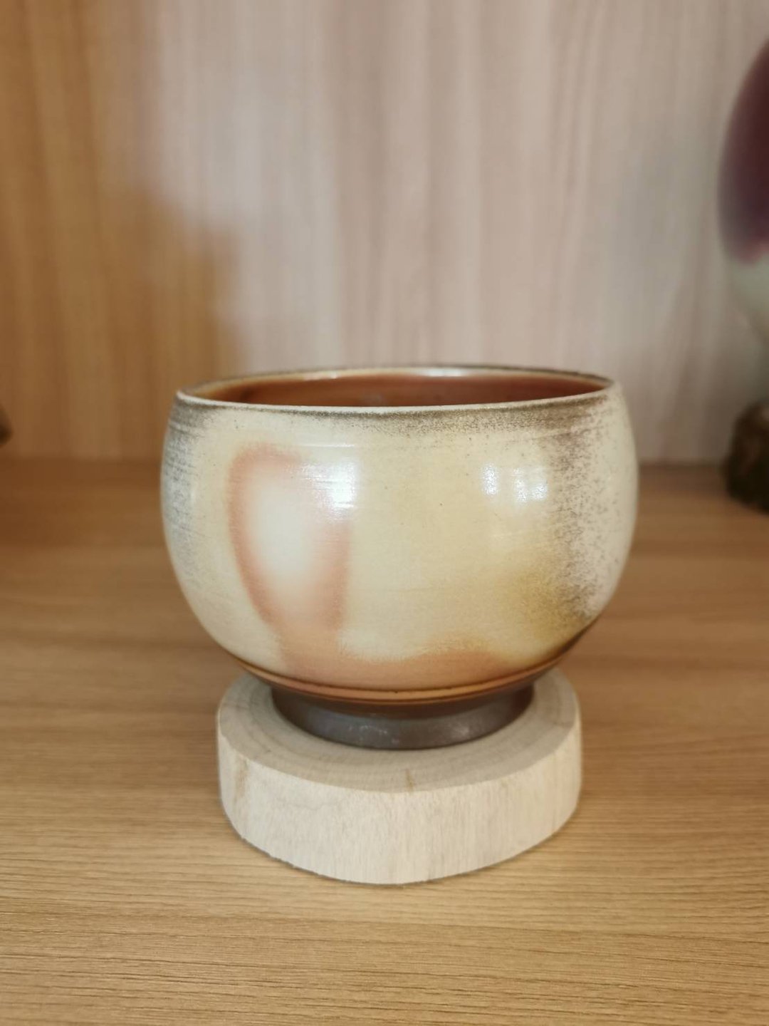 柴烧自然落灰混土柴烧茶碗 - 茶具/茶杯 - 陶 