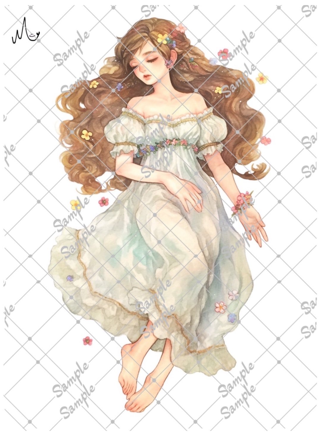 原创人物贴纸 8月新品 - 贴纸 - 纸 