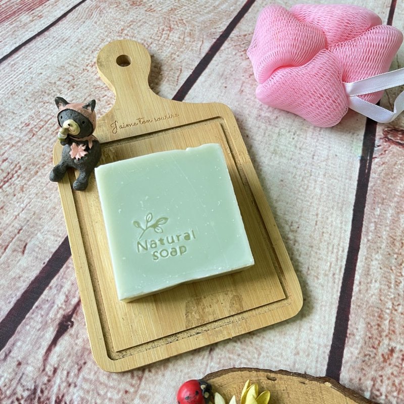 马油依兰/天然滋养精华 - 肥皂/手工皂 - 植物．花 绿色