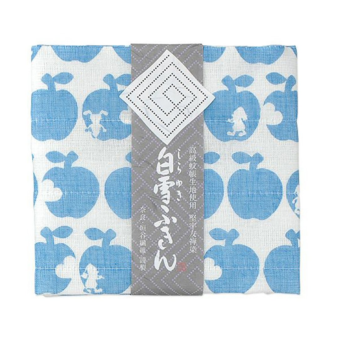 京友禅染万用巾 / 白雪公主蓝色 - 餐垫/桌巾 - 棉 蓝色