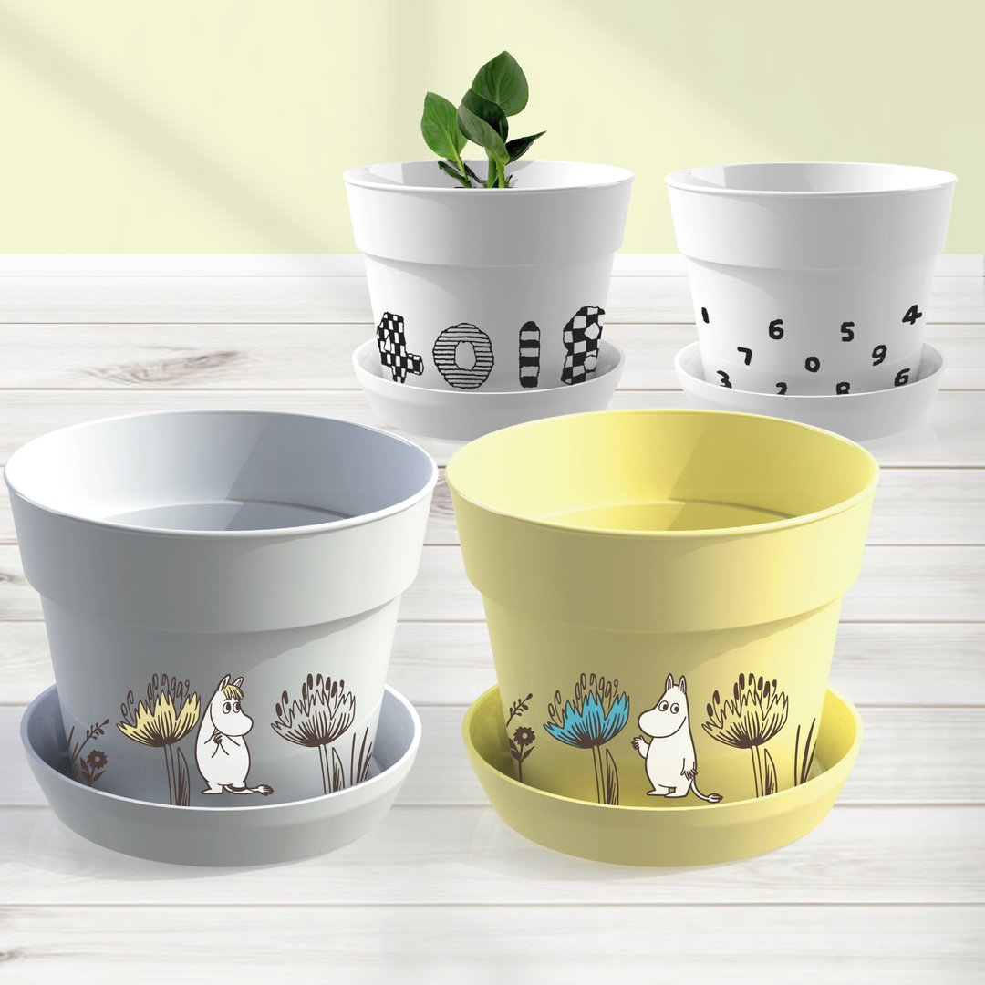 【Pinkoi 独家】红A花盆套装 - 植栽/盆栽 - 塑料 多色