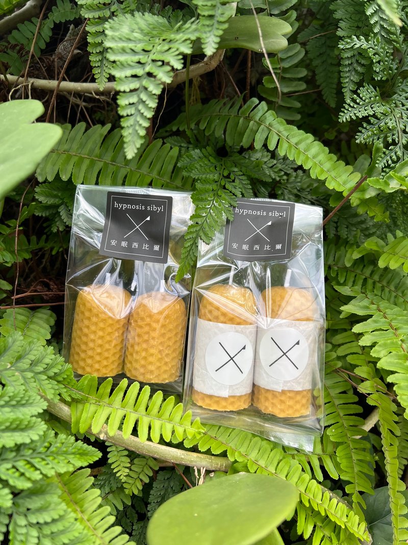 手卷纯蜂蜡蜡烛 - 蜡烛/烛台 - 蜡 