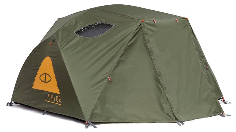 【现货热卖】POLER STUFF TWO MAN TENT 双人帐篷 (军绿) - 露营用品 - 其他人造纤维 