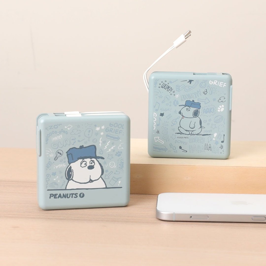 Peanuts OLAF 多功能行动电源 OLAF 欧拉夫 磁吸无线快充 10000mAh - 充电宝/传输线 - 其他材质 