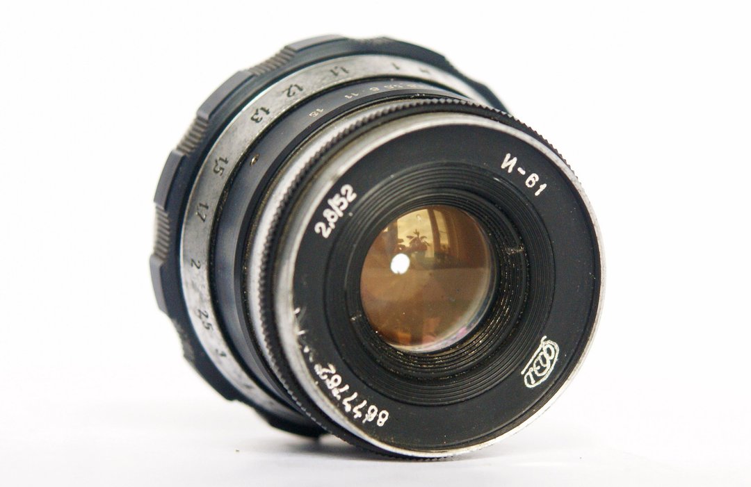 Industar-61 I-61 2.8/52 M39 安装苏联镜头，用于测距仪 FED - 相机 - 其他材质 灰色
