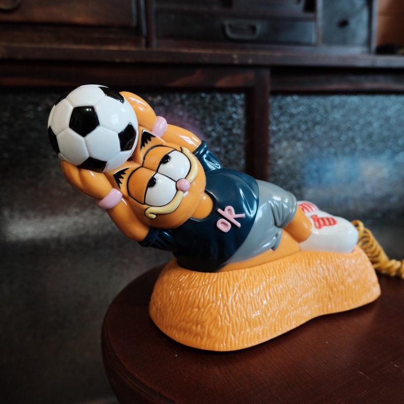 台湾早期加菲猫造型电话 - 其他小家电 - 塑料 橘色