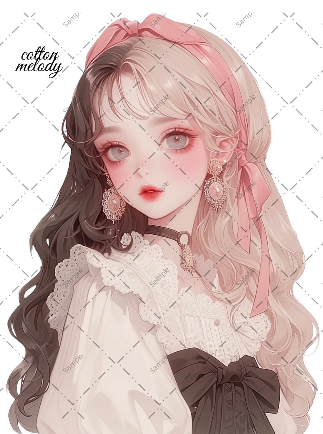 原创贴纸 no.1153 人物贴纸 原创贴纸 人物贴纸 女孩贴纸 原创人物贴纸 - 贴纸 - 纸 