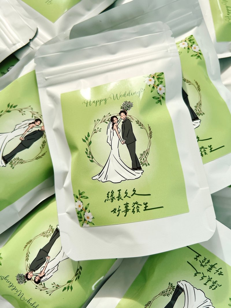 茶包小礼 婚礼小物/活动礼赠/企业赠礼 台湾黄金荞麦茶包 - 茶 - 其他材质 粉红色