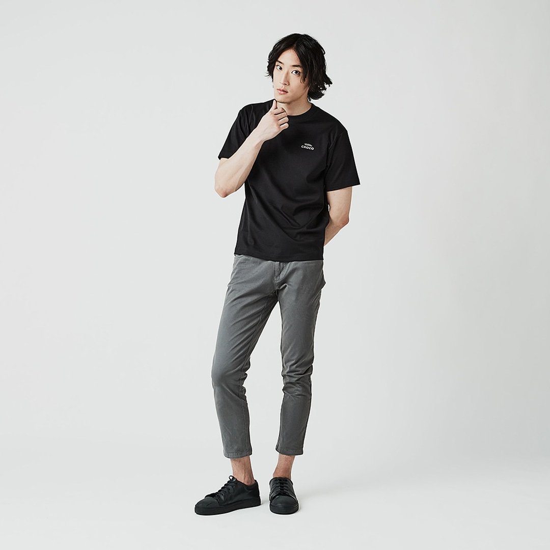 抗菌防臭LOGO圆领Tee - 其他 - 棉．麻 