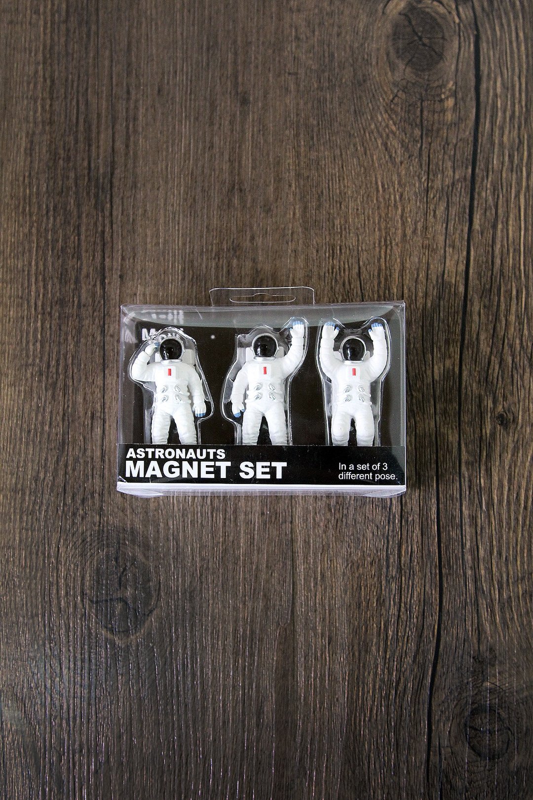 日本Magnets超可爱太空人趣味磁铁组(一组三入)-礼物推荐 - 冰箱贴/磁贴 - 其他材质 白色