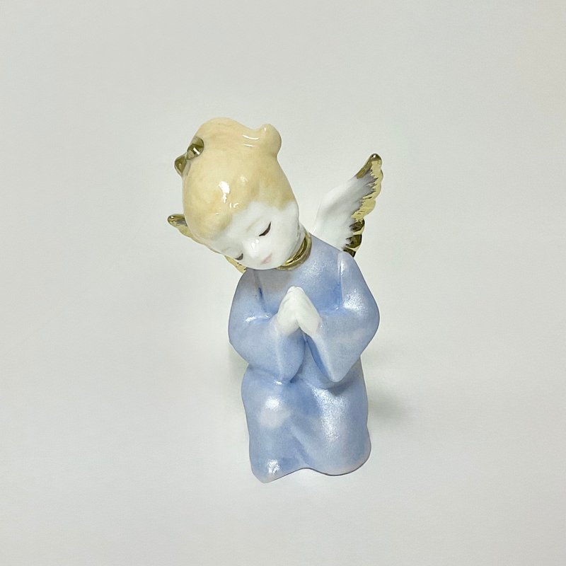 天使摆饰 (珍珠紫藤) - 玩偶/公仔 - 瓷 蓝色