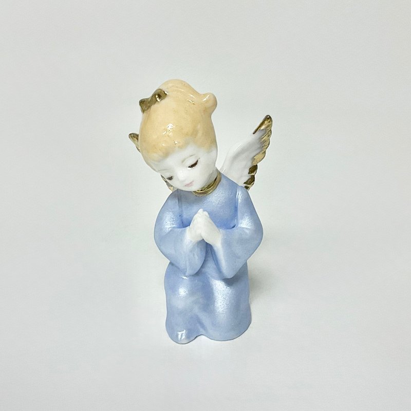天使摆饰 (珍珠紫藤) - 玩偶/公仔 - 瓷 蓝色