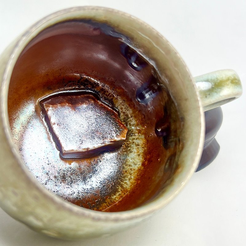 【大立窑】Colorful 柴烧8天系列 红 柴烧270 ml咖啡杯 金砖版 - 咖啡杯/马克杯 - 陶 