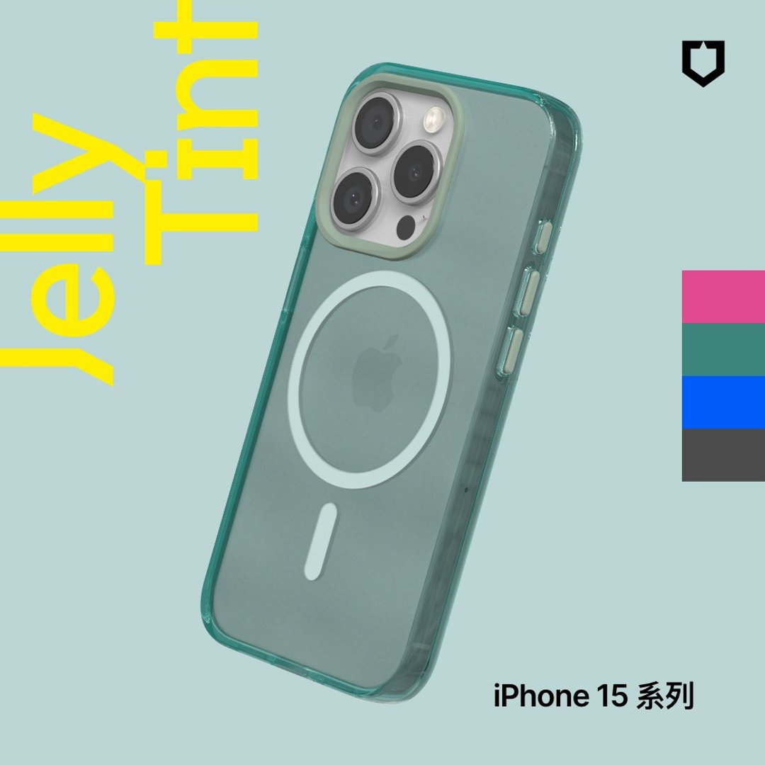 JellyTint(MagSafe兼容)透明防摔手机壳 for iPhone 14/15系列 - 手机配件 - 塑料 透明
