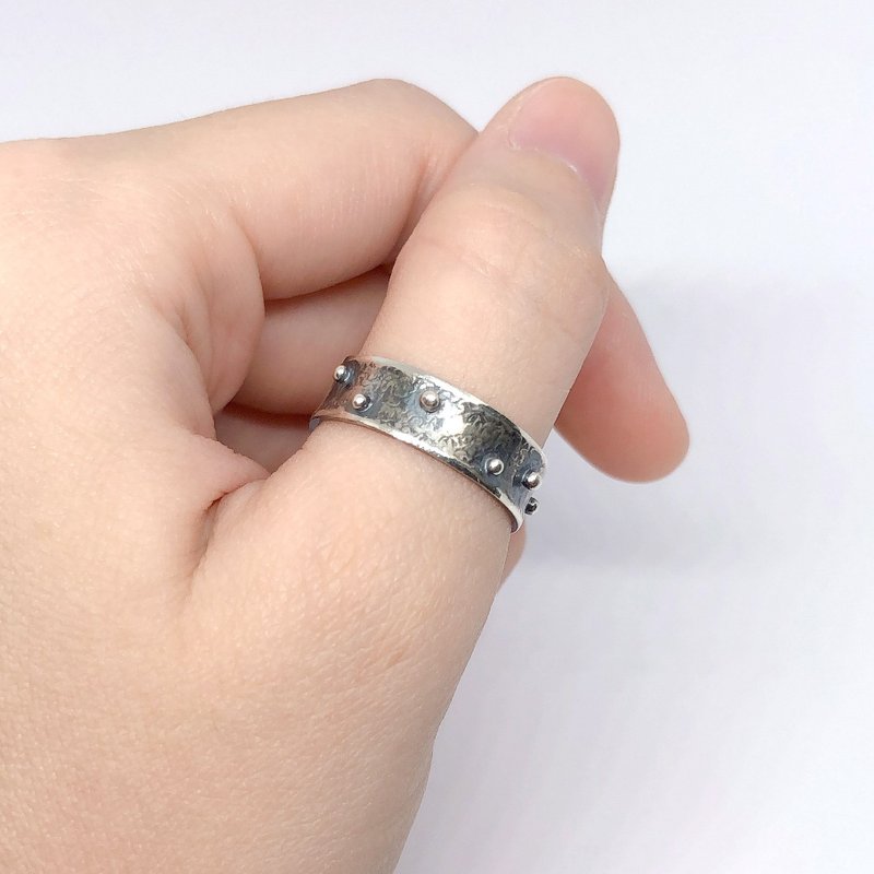 圆缘系列 / 水珠戒 / 925银 / 戒指 - 戒指 - 纯银 