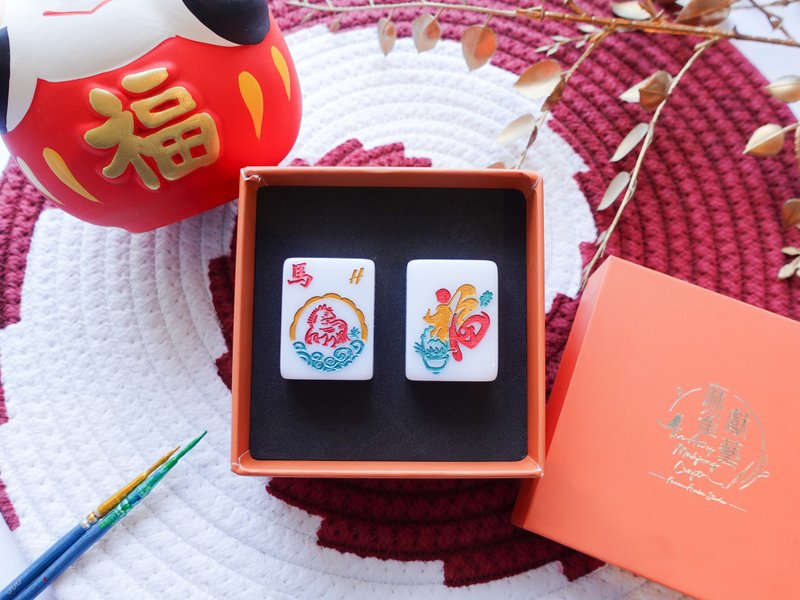全新登场限量版 - 新春马年手绘麻雀礼盒 - 摆饰 - 其他材质 橘色
