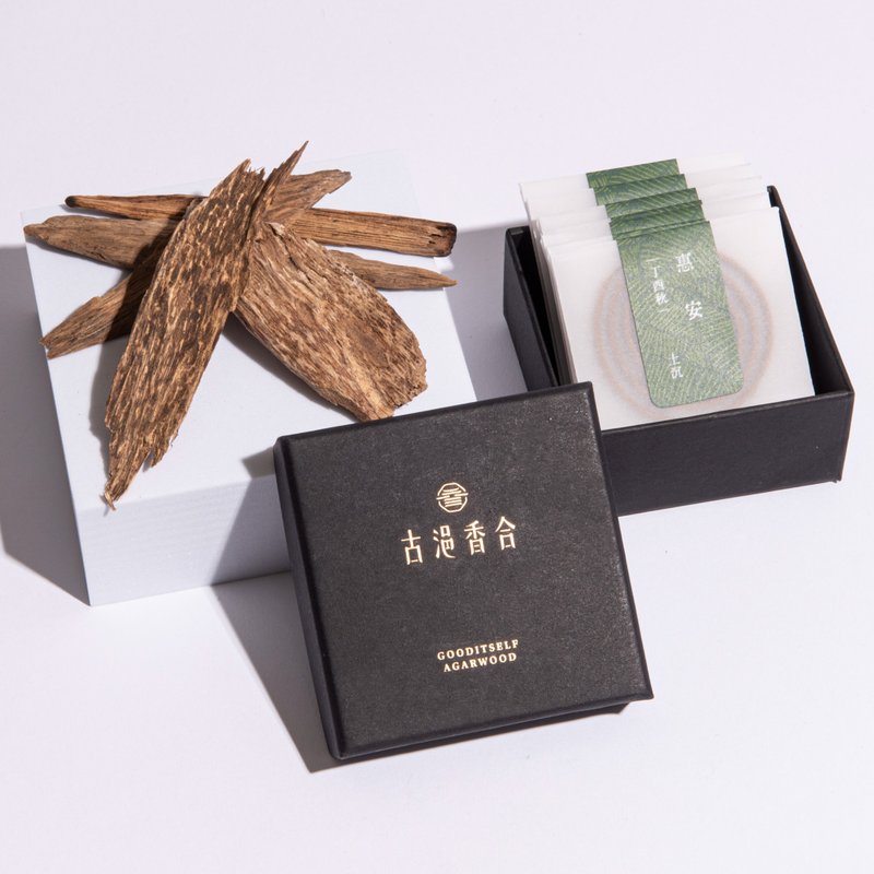 沉香体验组 盘香 - 香薰/精油/线香 - 木头 卡其色
