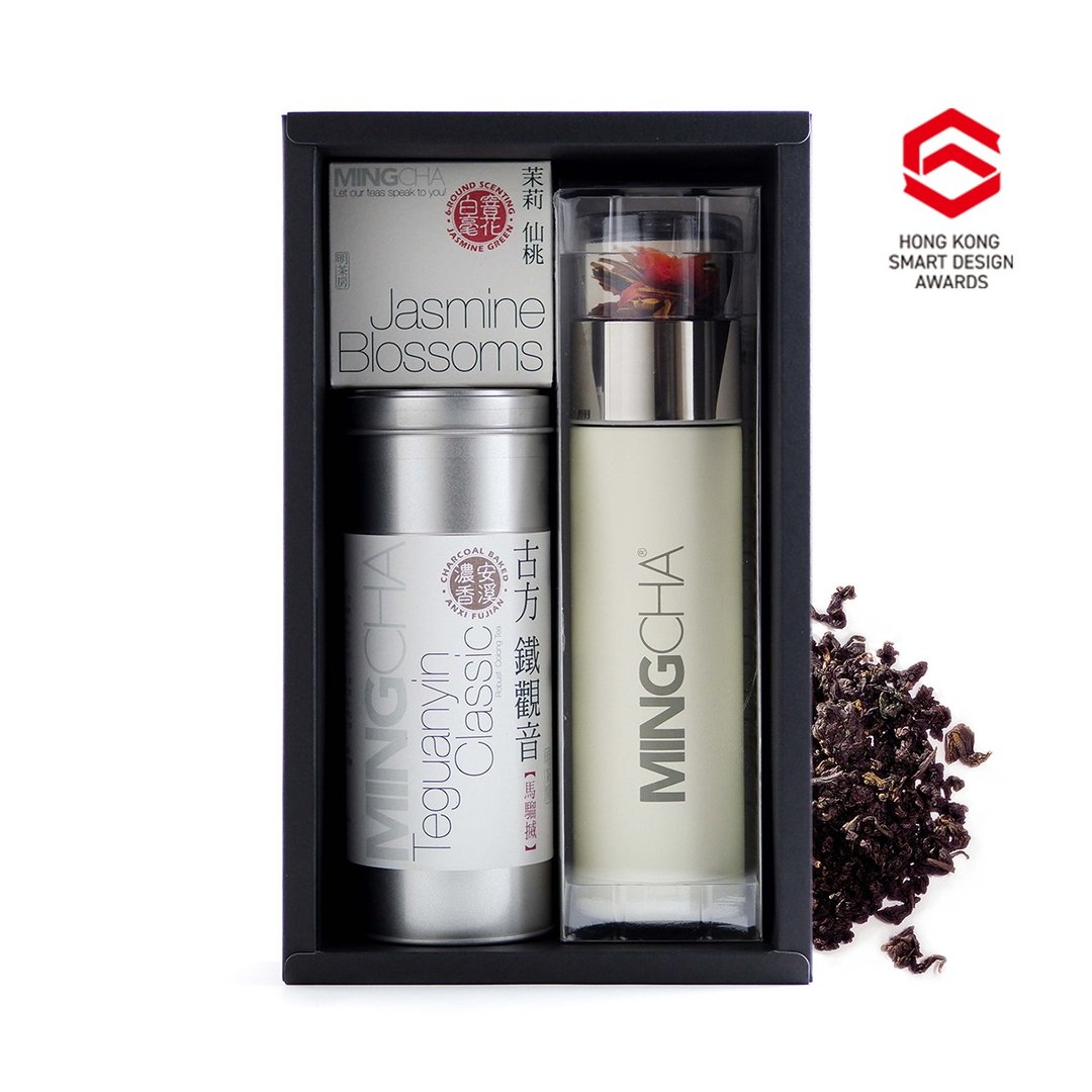 【得奖茶叶礼品】明茶房茶伴礼盒-古方铁观音(马骝搣)安溪乌龙茶 - 茶 - 纸 白色