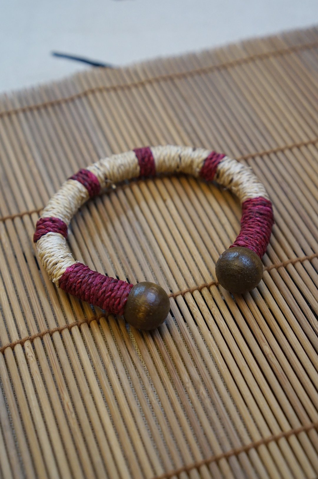 EARTH.er  │天然香蕉树纤维手镯 #M-5 ● Banana Trees Fiber Bracelet #M-5│ :: 香港原创设计品牌 :: - 手链/手环 - 植物．花 多色