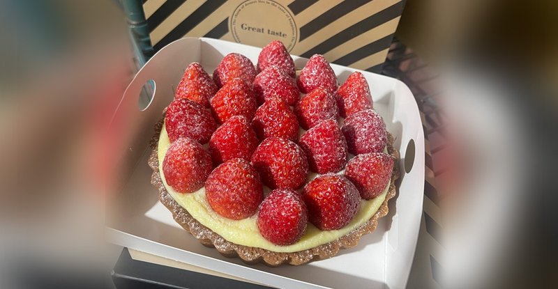 甜心草莓塔塔 - 咸派/甜派 - 新鲜食材 红色