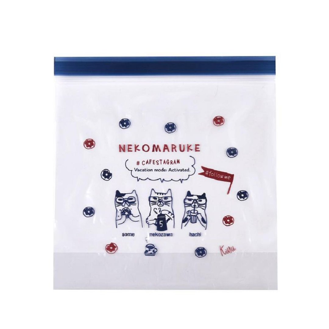 Kusuguru Japan食物密封夹链袋 日本食品卫生检测合格 -M号10个入 - 便当盒/饭盒 - 其他材质 透明