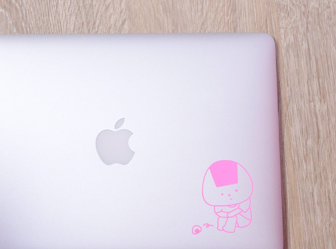 Onigiri sticker _ not lonely - 贴纸 - 其他材质 粉红色
