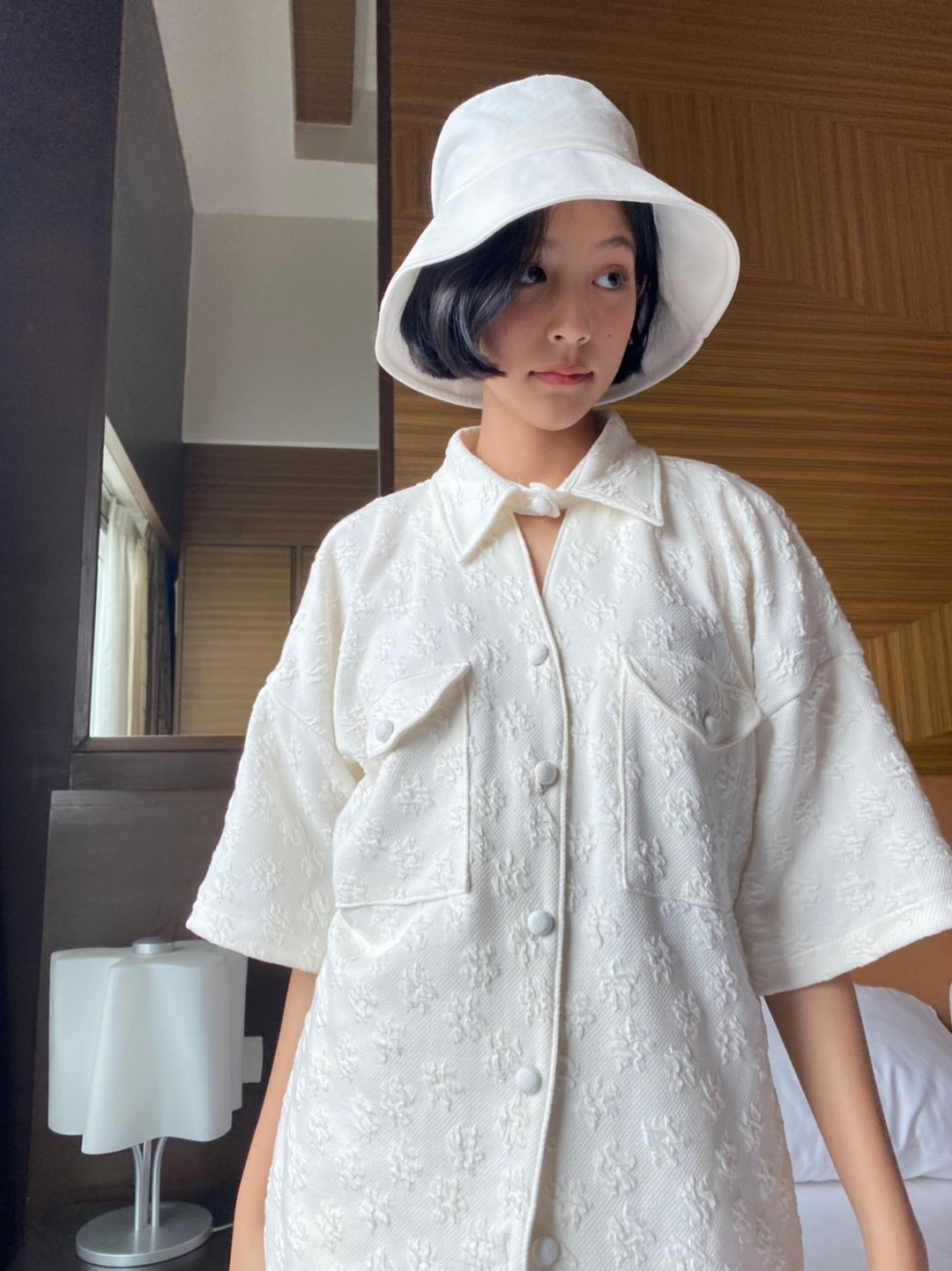 Highestjump sleep clouds set - 女装长裤 - 棉 白色