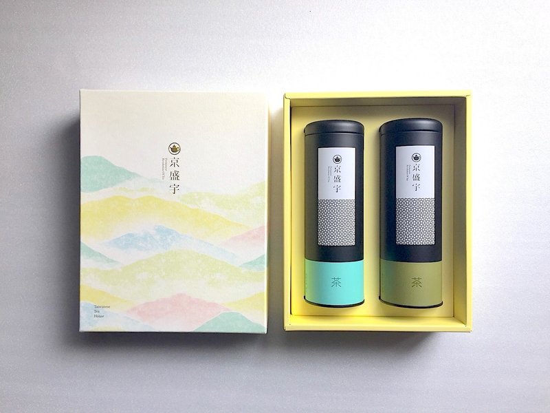 喜沐春光礼盒_阿里山金萱100g桂香包种50g_ - 茶 - 新鲜食材 粉红色