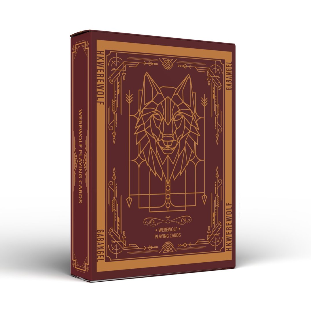 扑克牌 X 狼人杀 GAME - 桌游/玩具 - 塑料 红色