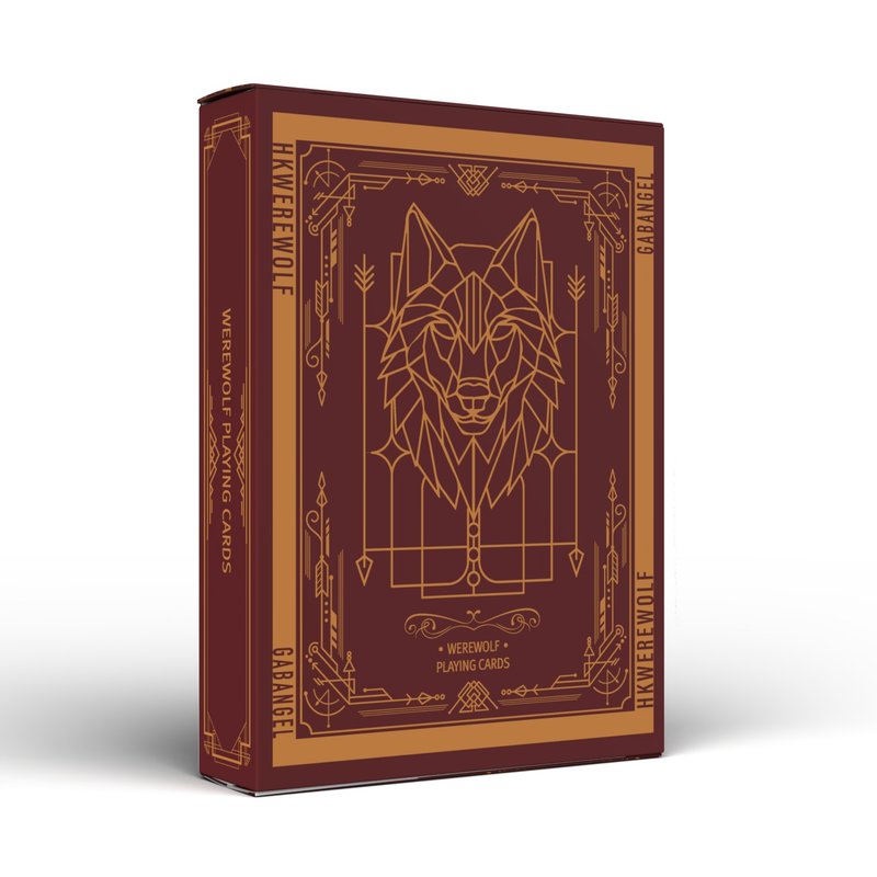 扑克牌 X 狼人杀 GAME - 桌游/玩具 - 塑料 红色