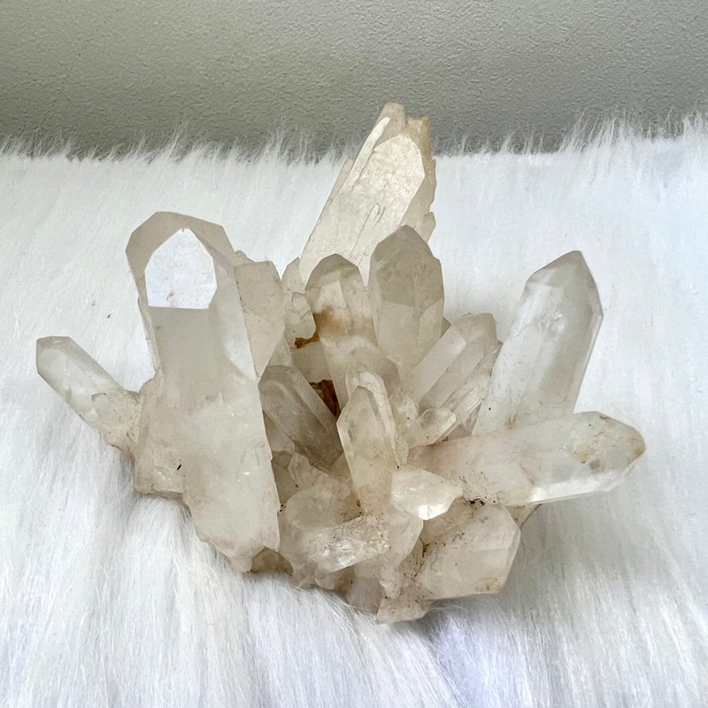 白晶簇 | 水晶 | 水晶簇 | 水晶摆件 - 摆饰 - 水晶 透明