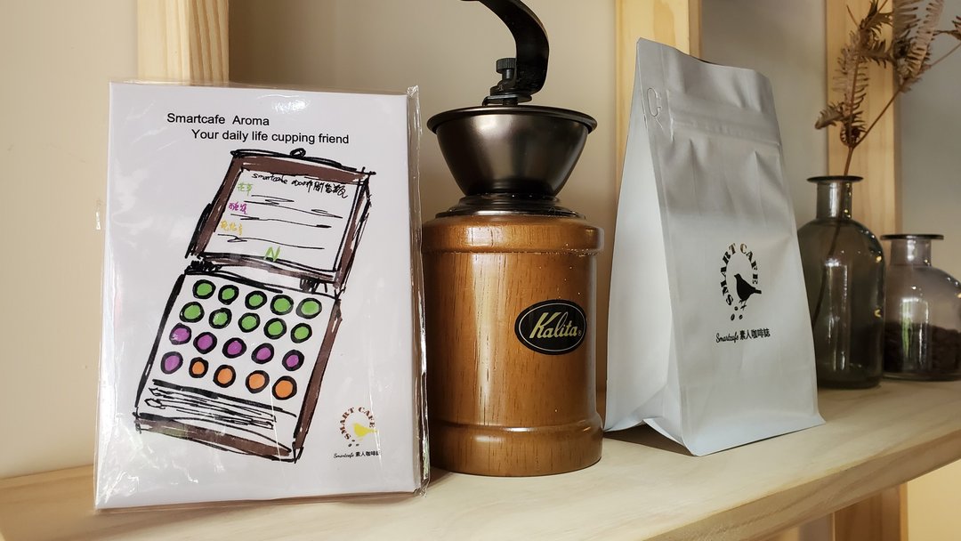Smartcafe20味香瓶说明图卡 - 卡片/明信片 - 纸 白色