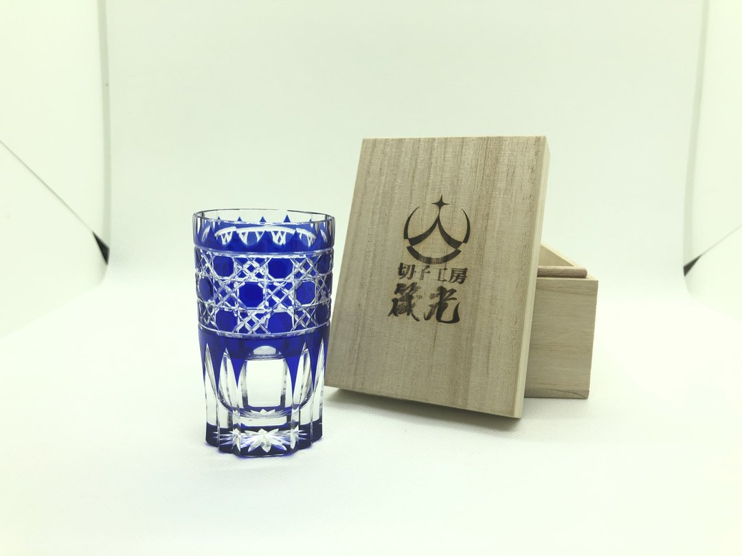 Star anise shot glass - 玻璃杯 - 玻璃 蓝色