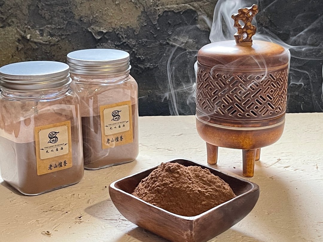 印度进口 印度老山檀香粉 100g罐装 净化 避邪 - 香薰/精油/线香 - 植物．花 咖啡色
