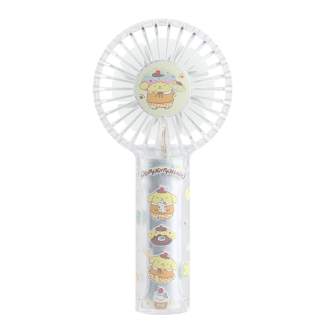 双叶片透明小风扇 - Pompompurin - 电扇 - 塑料 透明
