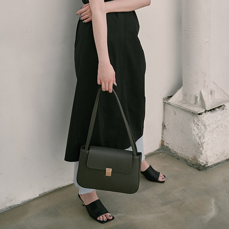 Donkie 韓國制方型包包 D1045 - 侧背包/斜挎包 - 人造皮革 