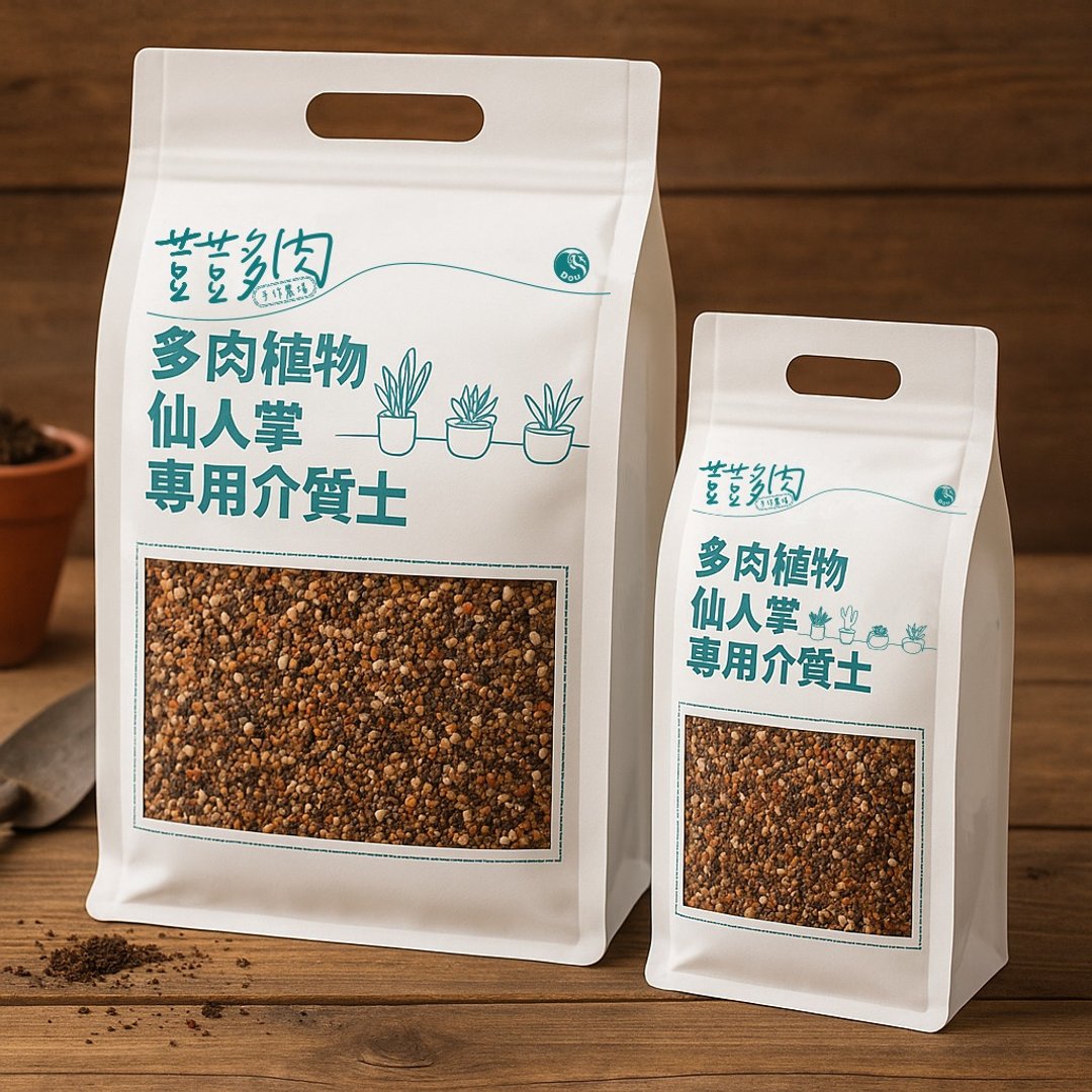 【豆豆多肉】【多肉仙人掌专用土】乔迁│送礼│多肉植物 - 植栽/盆栽 - 其他材质 灰色