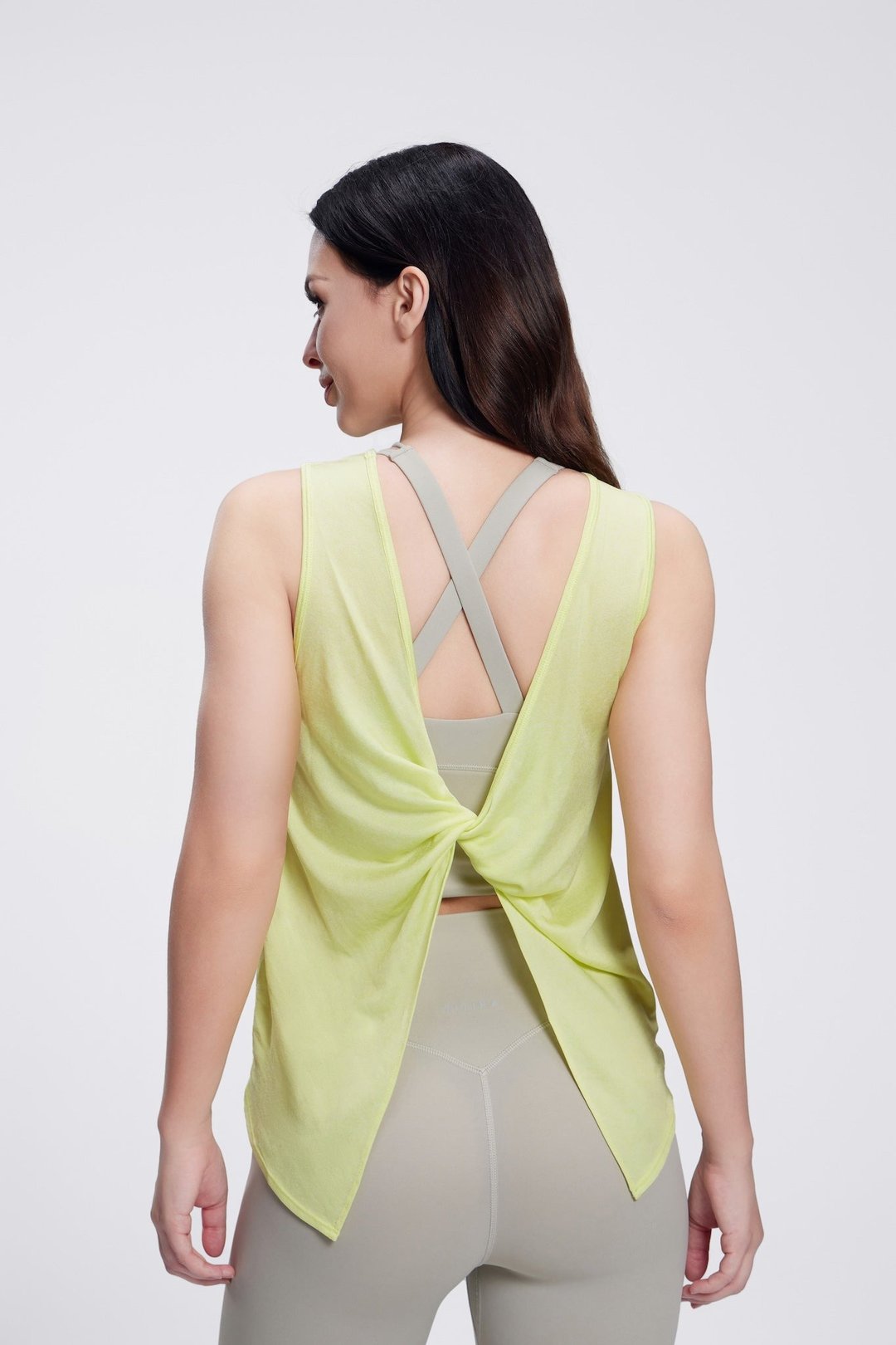 Twist Knot Tank Top - 女装运动衣 - 其他材质 