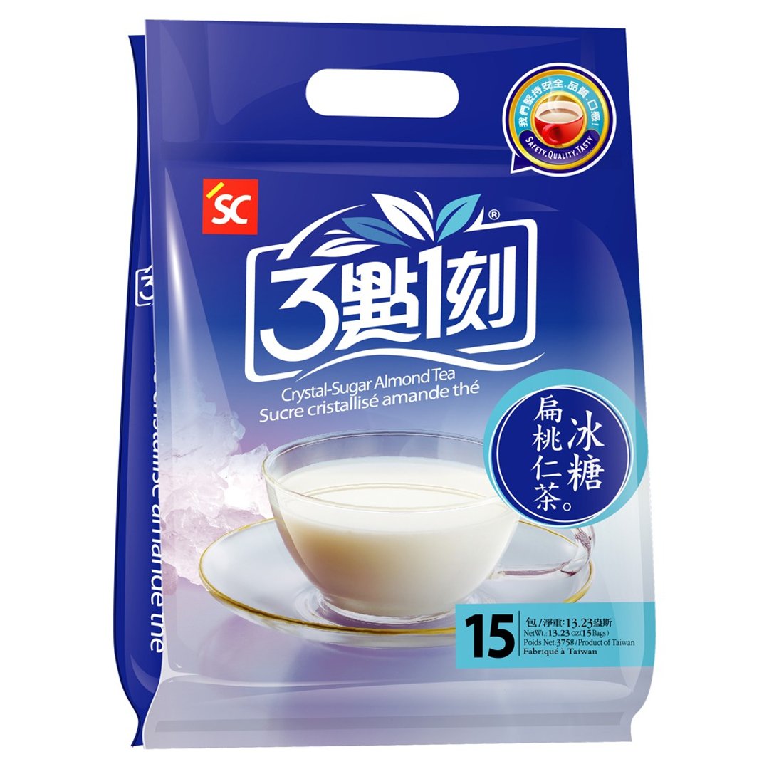 【3点1刻】冰糖扁核仁茶 15入/袋 - 奶类/豆浆 - 其他材质 蓝色