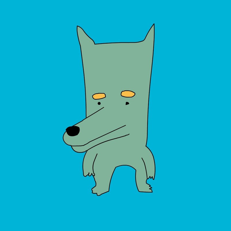 脏脚弟弟杨鸭鸭 防水 雾面 贴纸 - 贴纸 - 纸 