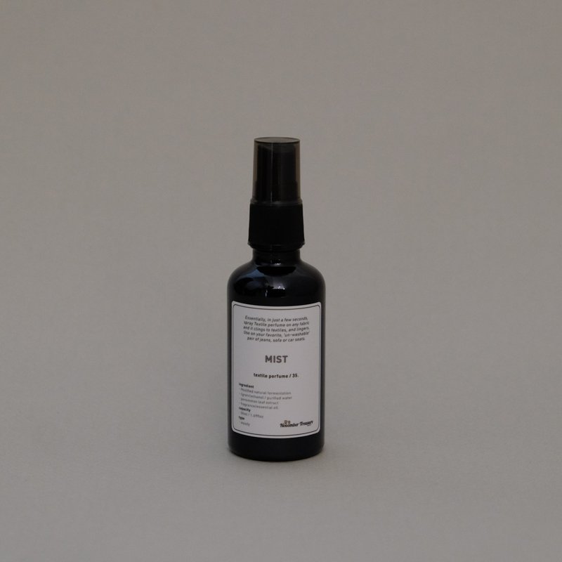 35' MIST 薄雾 / 织品香氛喷雾 - 香薰/精油/线香 - 其他材质 黑色