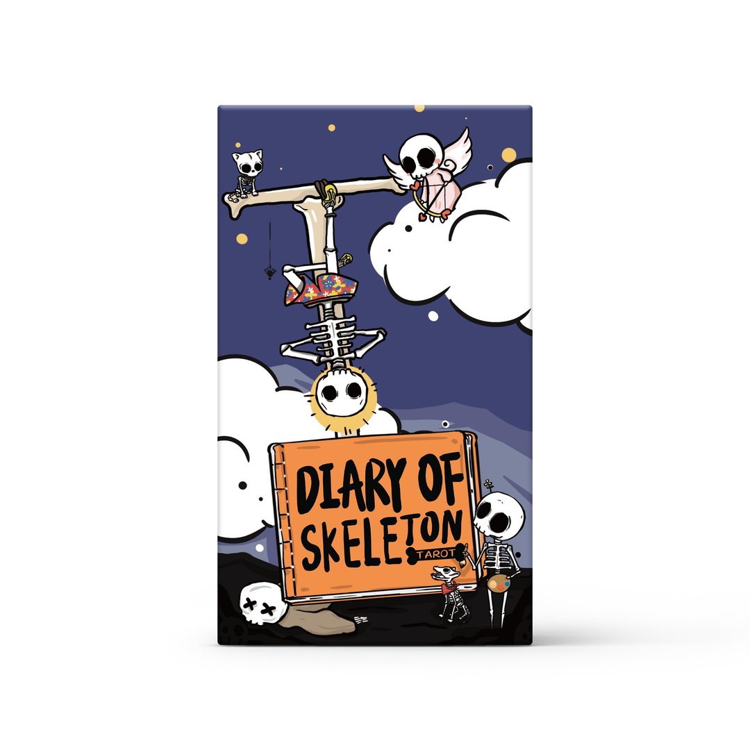 小骷髅日记塔罗牌 Diary of Skeleton Tarot - 桌游/玩具 - 纸 多色