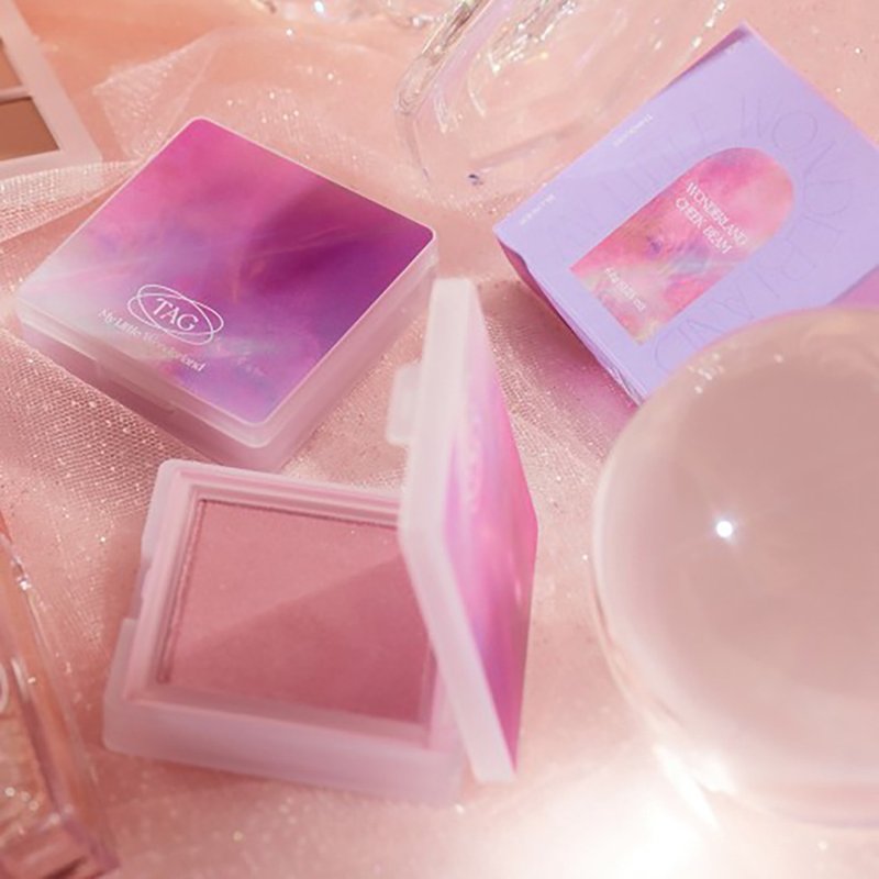 TAG 迷幻仙境 光波颊彩(两色)│too cool for school - 唇彩/颊彩 - 其他材质 粉红色