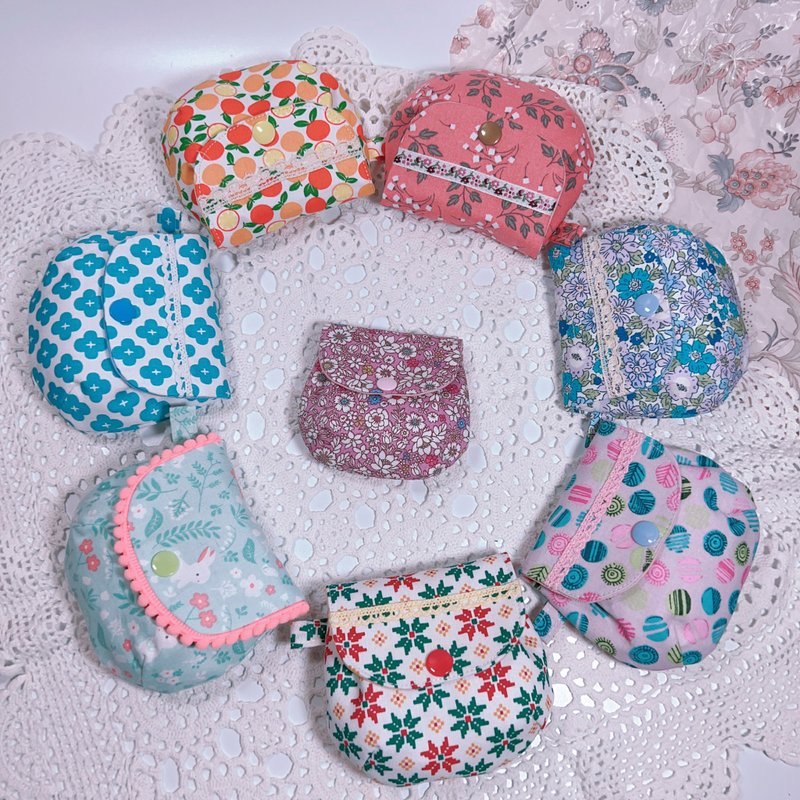 小甜心挂包/零钱包/收纳包 - 零钱包 - 棉．麻 