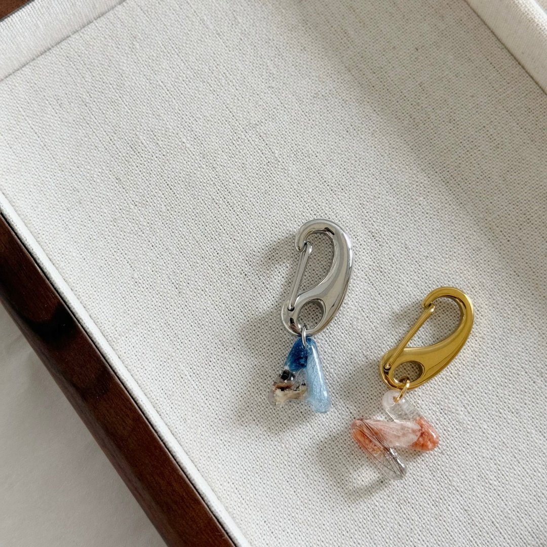 胖胖英文字母A~Z   胎毛脐带吊饰 - 婴儿饰品 - 水晶 
