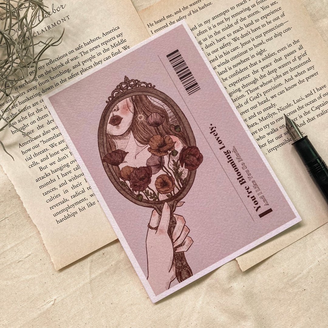 Luluise【Blooming盛放】明信片 - 卡片/明信片 - 纸 多色
