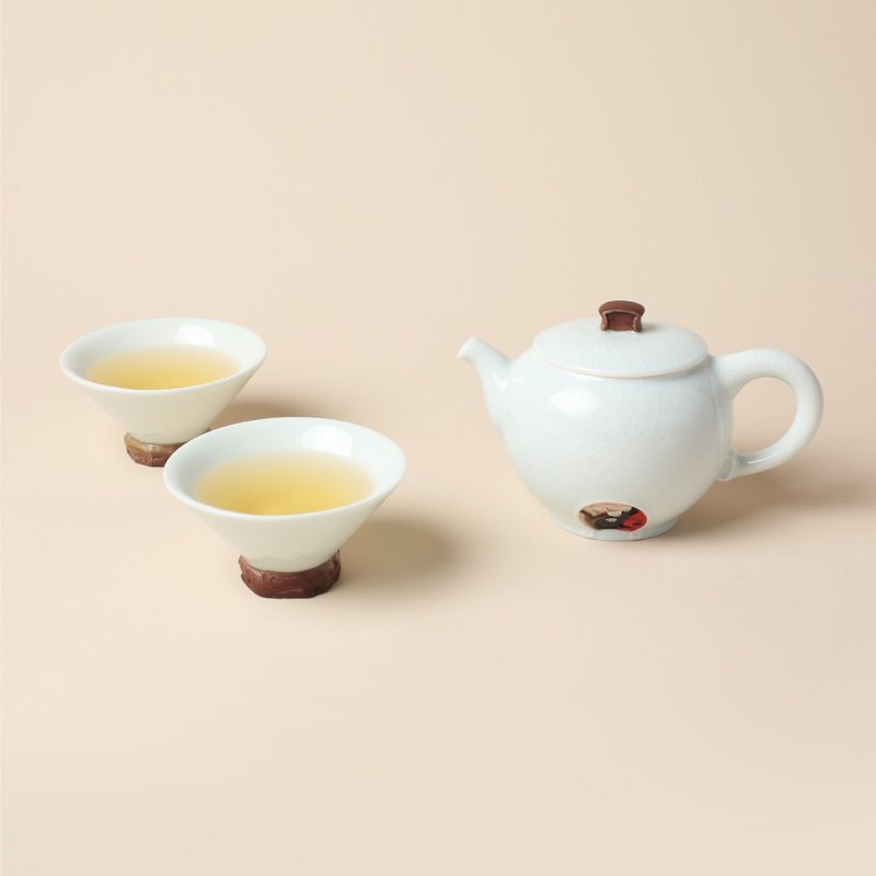 【茶具礼盒】陆宝 居山水间自在茶组 1壶2杯 茶具组 茶器 - 茶具/茶杯 - 瓷 