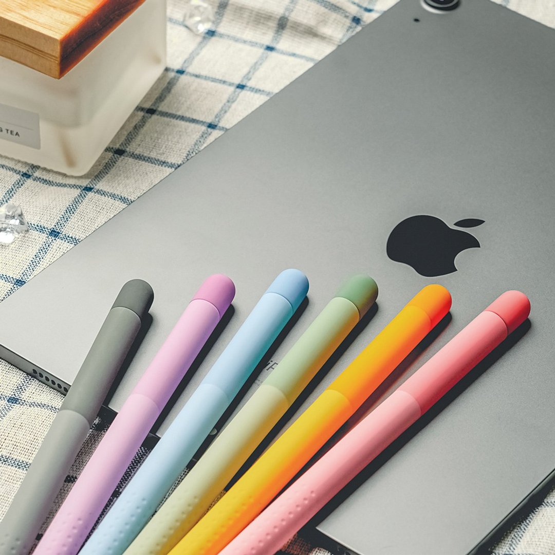 Apple Pencil 2代 超薄硅胶保护套 - 彩虹渐变色款 - 其他 - 硅胶 多色