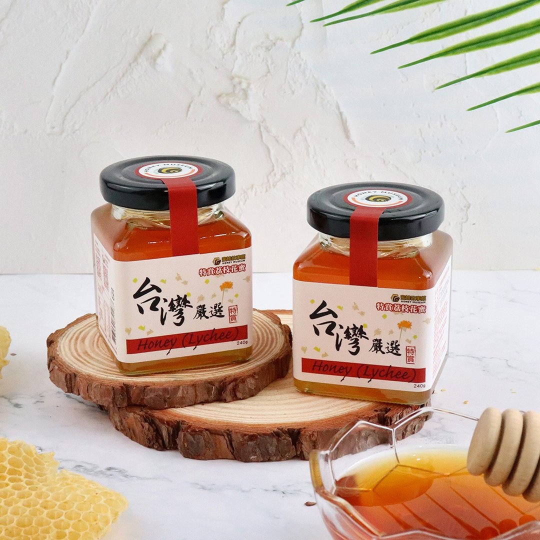 蜜蜂故事馆 台湾严选特赏荔枝花蜜240g - 蜂蜜/黑糖 - 新鲜食材 橘色