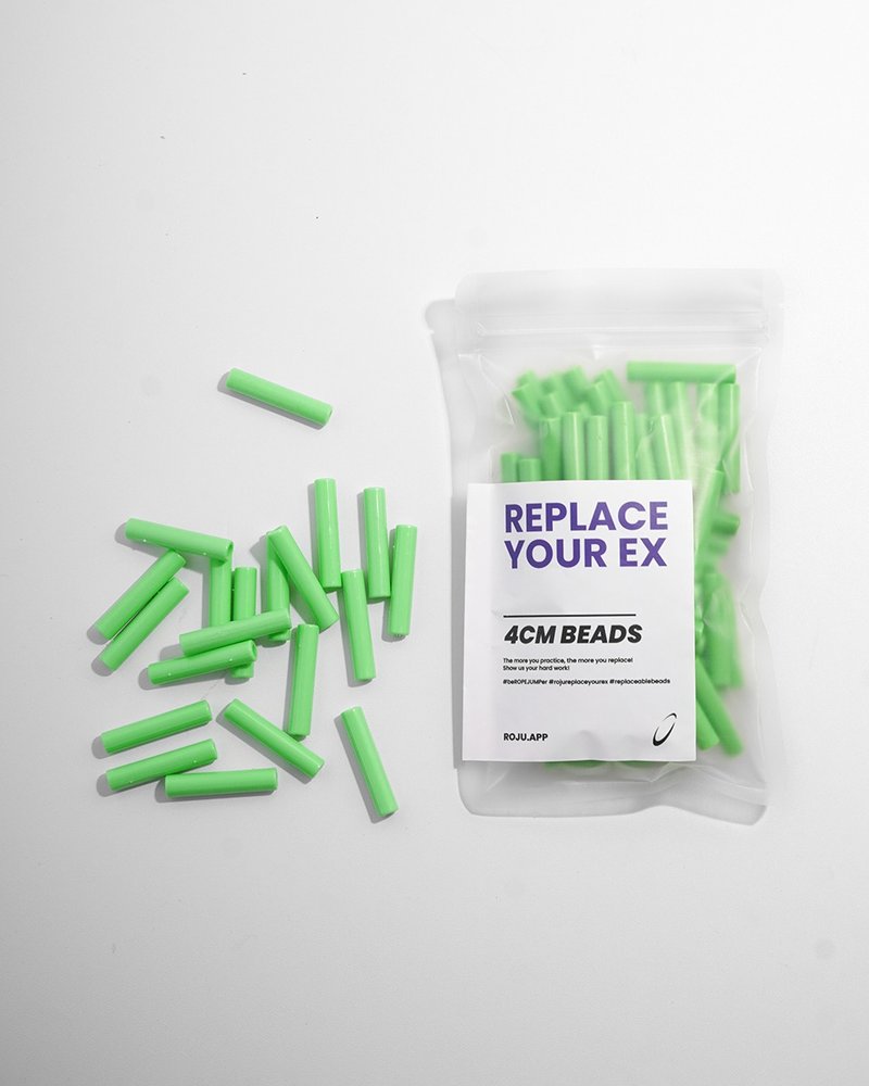 【RYE】跳绳 节拍珠 拍子珠 4cm (重拍-草坪绿) - 运动配件 - 塑料 绿色